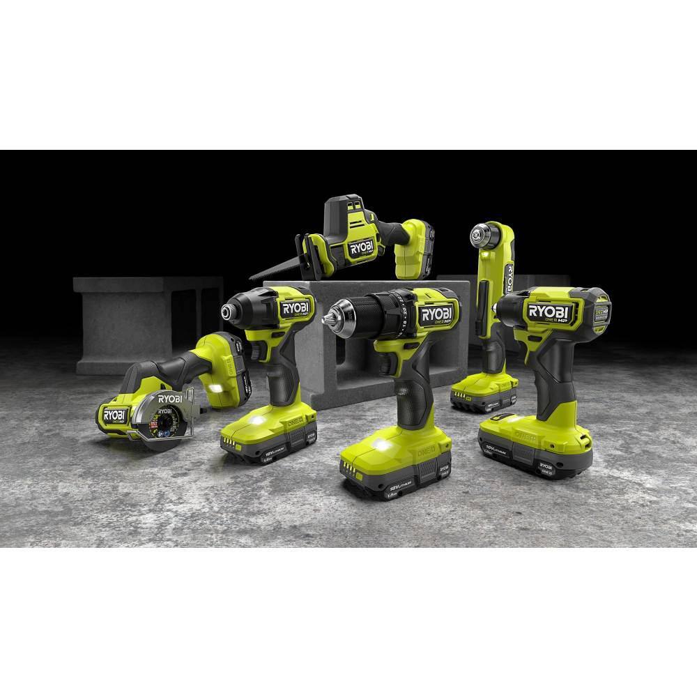 RYOBI ONE+ HP 18V Brushless Compact 3/8 in. Right Angle Drill (Tool Only)