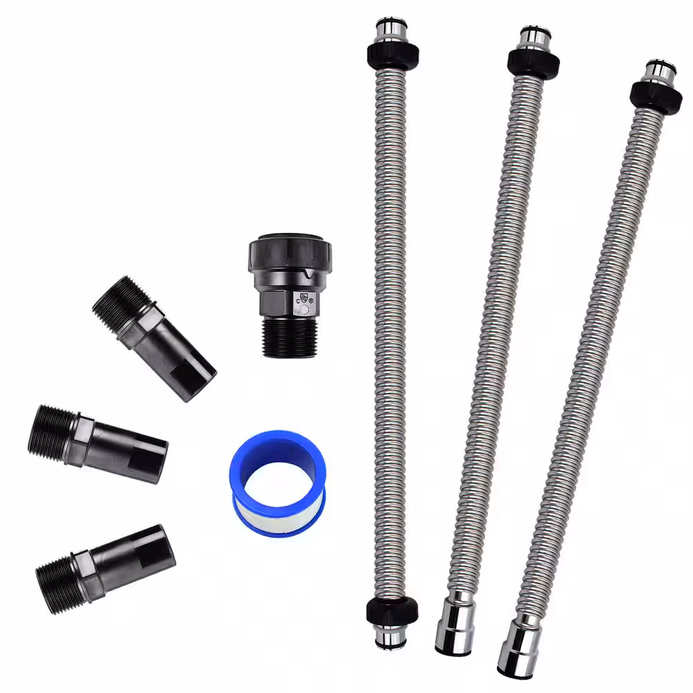 APEC Water Systems APEC Whole House Dual Tank Installation Kit for Water Filter and Water Softener Combo Systems