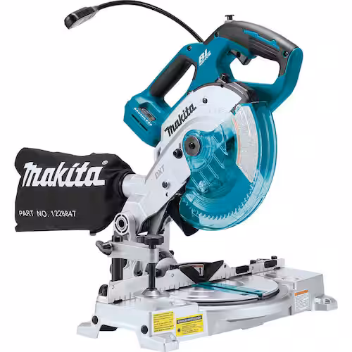 Makita 18V LXT Brushless 6-1/2 in. Compact Dual-Bevel Compound Miter Saw with Laser (Tool Only)