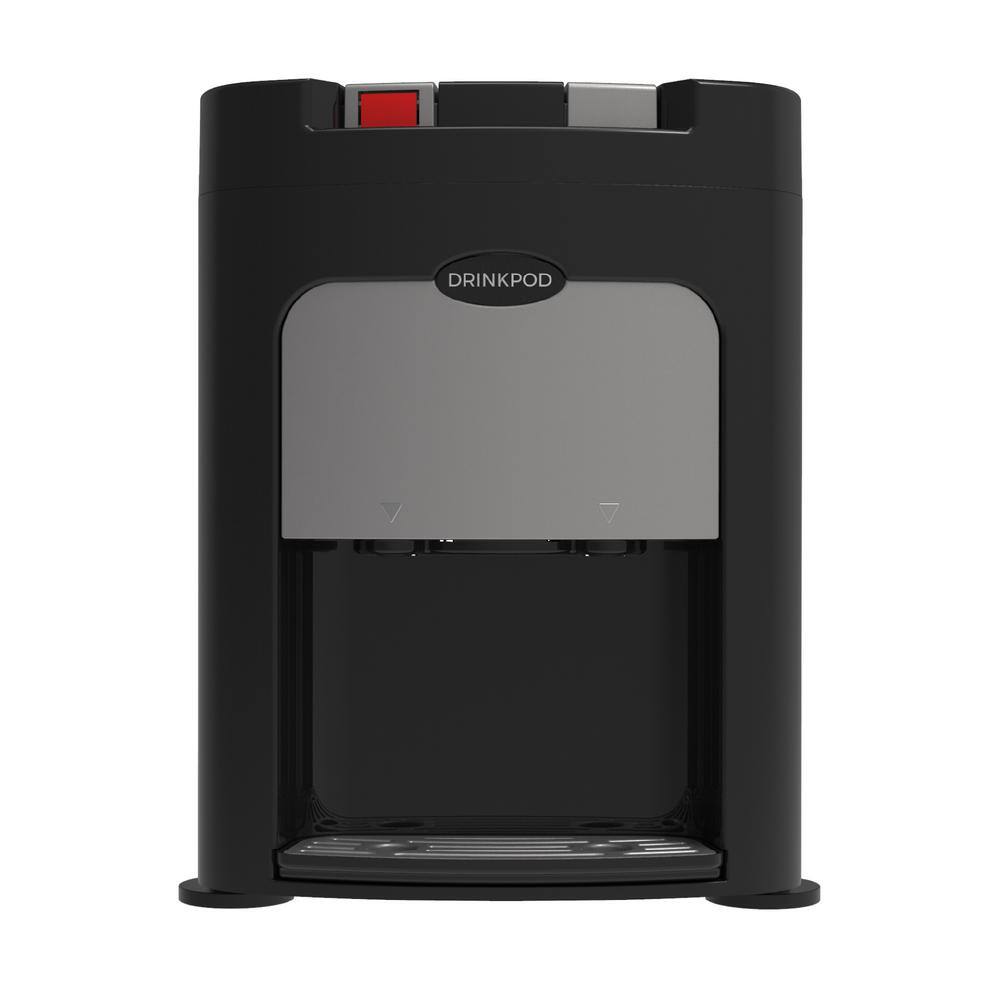 DRINKPOD Elite 5 Series Bottleless Countertop Water Cooler with 3-Stage Filtration and Installation Kit