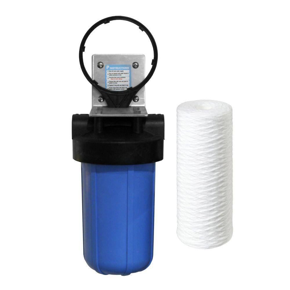 Pelican Water 10 in. 5 Micron Sediment Filter System for Whole House Water Filtration