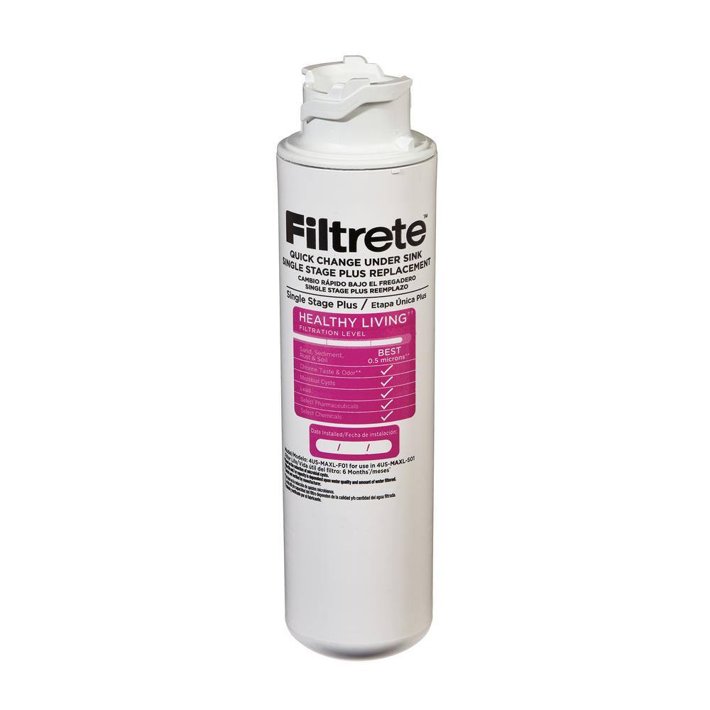 Filtrete 3M Filtrate Maximum High Performance Under Sink Drinking Water Replacement Filter
